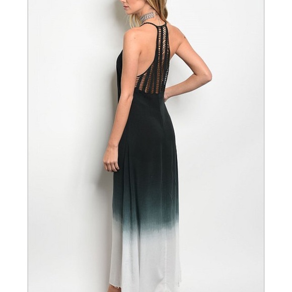 LAST ONE!!! Sleeveless ombre printed maxi dress - Picture 2 of 2